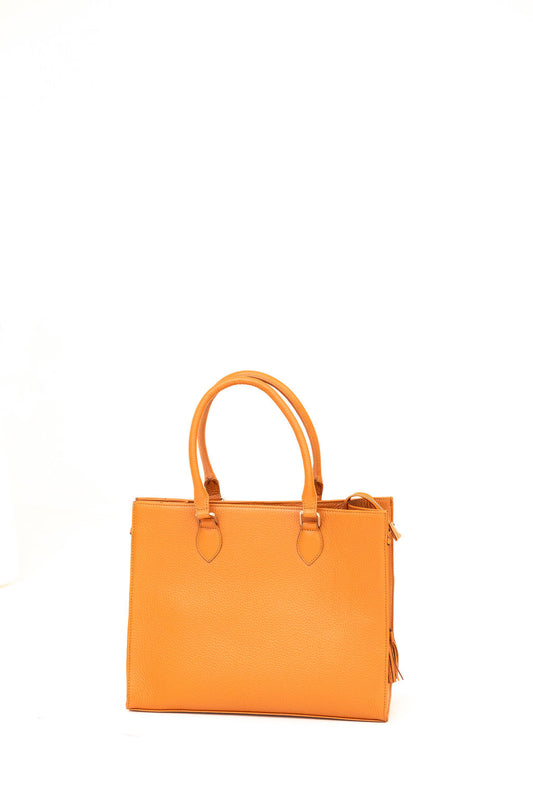 Caramel Leather Tote Bag for Women